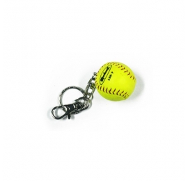 Porte-clefs balle de baseball ou softball 