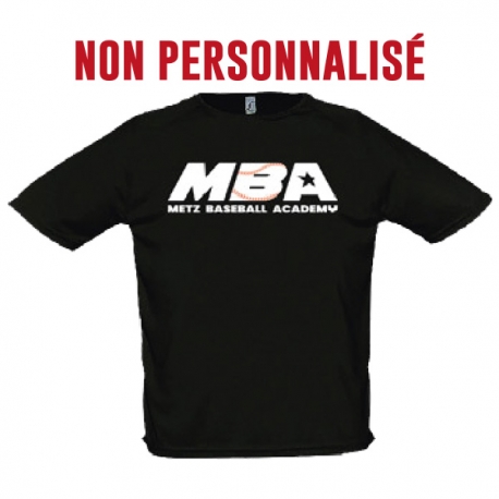 T-shirt Sport MBA noir