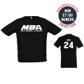 T-shirt Sport MBA noir