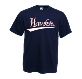 T-shirt coton Hawks navy