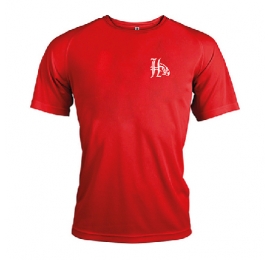 T-shirt sport Hawks rouge