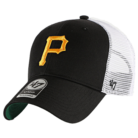 Casquette 47 Brand MLB Pittsburgh Pirates Branson noire/blanc