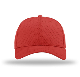 Casquette Richardson 414 mesh réglable rouge