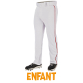 Pantalon Enfant Champro Triple Crown 2.0 Blanc/Rouge