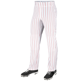 Pantalon Adulte Champro PINSTRIPE Triple Crown Blanc/Rouge