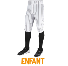 Pantacourt Enfant Champro Triple Crown Knicker Blanc/Noir