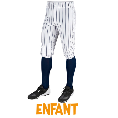 Pantacourt Enfant Champro Triple Crown Knicker Blanc/Navy