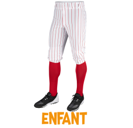 Pantacourt Enfant Champro Triple Crown Knicker Blanc/Rouge