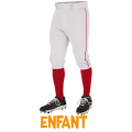 Pantacourt Enfant Champro Triple Crown 2.0 Knicker Blanc/Rouge