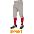 Pantacourt Enfant Champro Triple Crown 2.0 Knicker Gris/Rouge