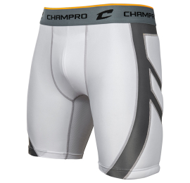 Sliding short champro Wind-up blanc adulte (SANS COQUILLE)