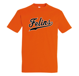 T-shirt Sport Félins Orange