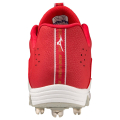 Mizuno 9-Spike Ambition 3 Low blanc/rouge