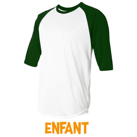 Undershirt Manches 3/4 Dark Green enfant