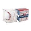Cube transparent pour balle de baseball collector
