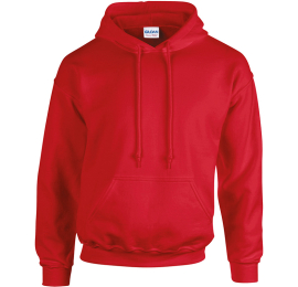 Sweat à capuche Rouge adulte