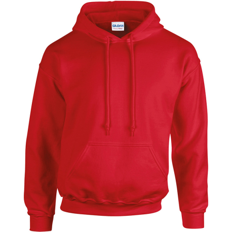 Sweat à capuche Rouge adulte