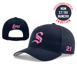 Casquette Lions reglable rose