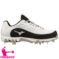 Mizuno 9-Spike Swift 8 Low blanc/noir