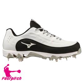 Mizuno 9-Spike Swift 8 Low blanc/noir