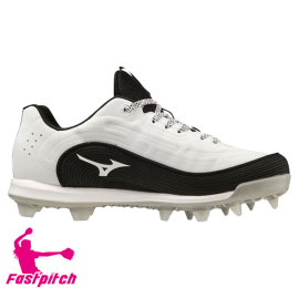 Mizuno 9-Spike Swift 8 Low blanc/noir