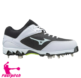 Mizuno 9-Spike Swift 5 Metal noir/blanc
