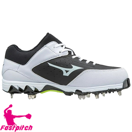 Mizuno 9-Spike Swift 5 Metal noir/blanc