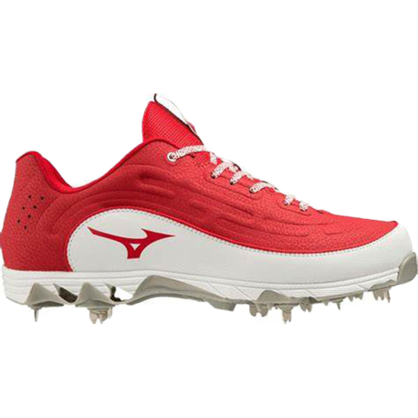 Mizuno 9-Spike Ambition 3 Low blanc/rouge