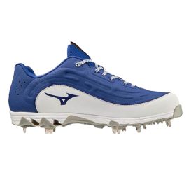 Mizuno 9-Spike Ambition 3 Low blanc/royal