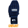 Gant de slide Franklin adulte noir