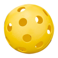 Balle Wiffle Markwort 9" jaune