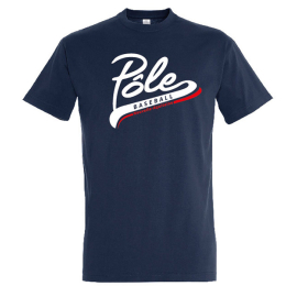 T-shirt Pole Nouvelle Aquitaine navy