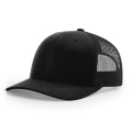 Casquette Richardson 112 Trucker Noire