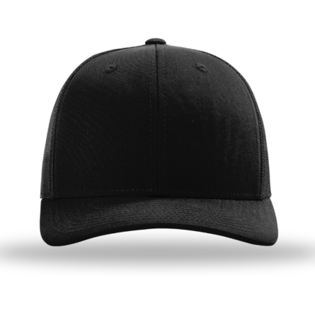 Casquette Richardson 112 Trucker Noire