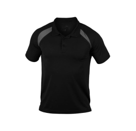 Polo HANES Noir / Gris