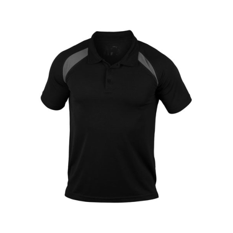 Polo HANES Noir / Gris