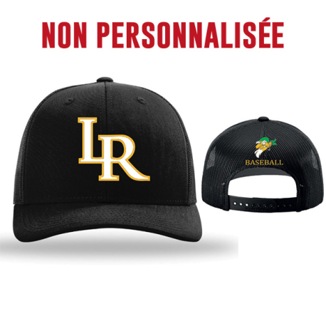 Casquette de supporter réglable Trucker LR Noire
