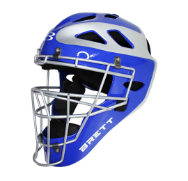 Casque de receveur Brett Gladiator ADULTE royal