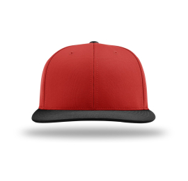 Casquette Richardson Pulse PTS20 fermée rouge/noir