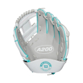 Wilson A200 EZ Catch T-BALL 10" blanc/argent