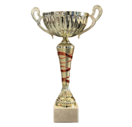 Coupe Ligne Economique or/rouge