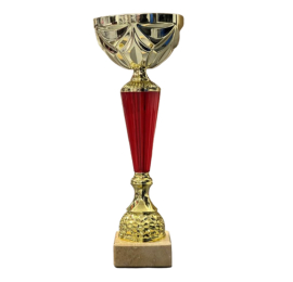 Coupe Ligne Economique or/rouge