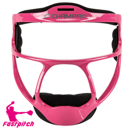 Masque de défense Softball Rampage Champro Optic Pink