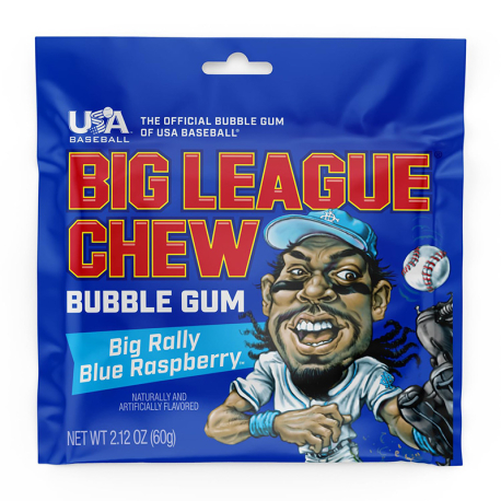 Chewing gum Big League Framboise bleue Pack