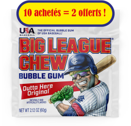 Chewing gum Big League Original Pack