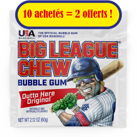 Chewing gum Big League Original Pack