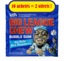 Chewing gum Big League Framboise bleue Pack