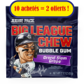 Chewing gum Big League Grand Slam Grape Pack