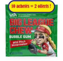 Chewing gum Big League Pastèque Pack