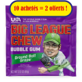 Chewing gum Big League Ground Ball Grape Pack